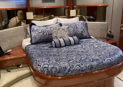 Bedroom suite on board yacht